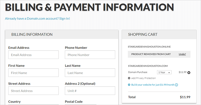 Finalize payment Finalize payment